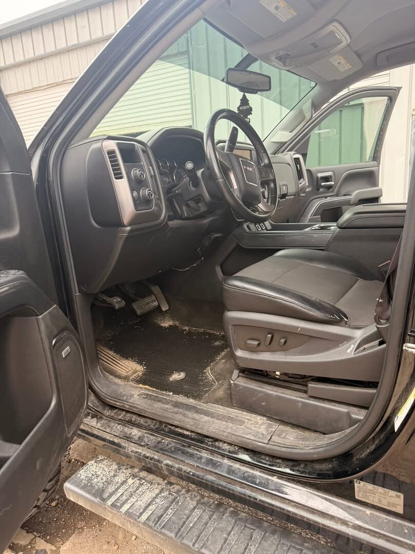 Truck interior before detailing by Detail by Design